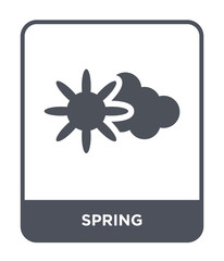 spring icon vector