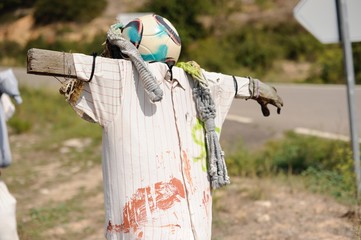 haloween espantapajaros