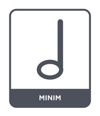 minim icon vector