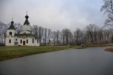 Exterior of the Church of the Mother of God's Sovereign Icon, Izobilnoe, Russia