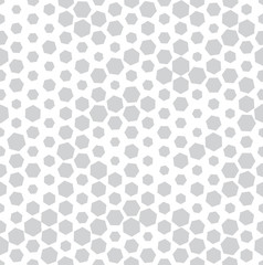 hexagon halftone seamless minimal design pattern, geometric background print texture