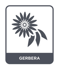 gerbera icon vector