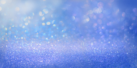 Schöne blaue glitzerte abstrakte Hintergrund für Winter Feste