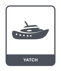 yatch icon vector