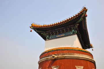 Building in buddhist monastery