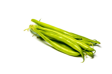 Kidney beans in a white background