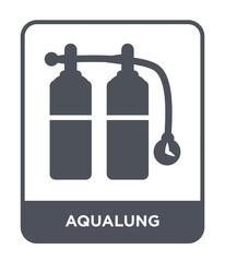 aqualung icon vector