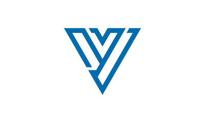 V letter symbol logo