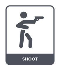 shoot icon vector