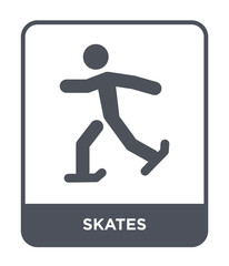 skates icon vector