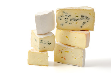 Verschiedene Weichkäse