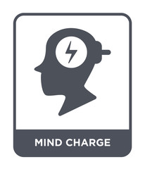 mind charge icon vector