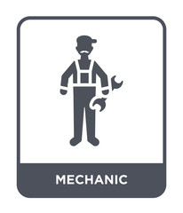 mechanic icon vector