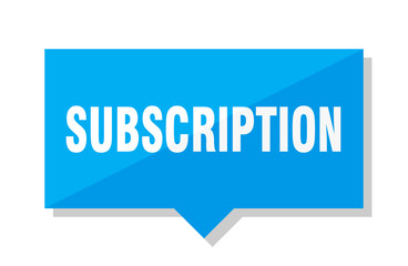 subscription price tag