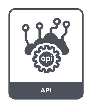 api icon vector