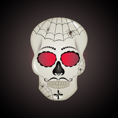 skull for the day of death