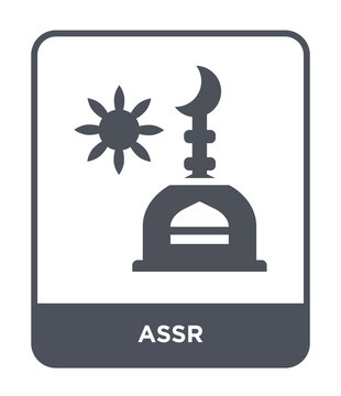 assr icon vector