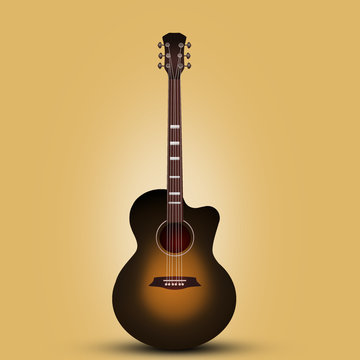 illustration of guitar