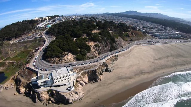 Sutro Heights Point Lobos San Francisco Aerial View
