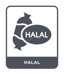 halal icon vector