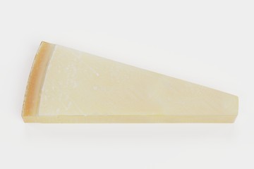 Realistic 3D Render of Hard Cheese