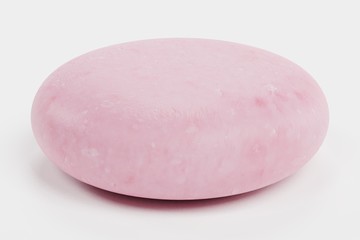 Realistic 3D Render of Soap