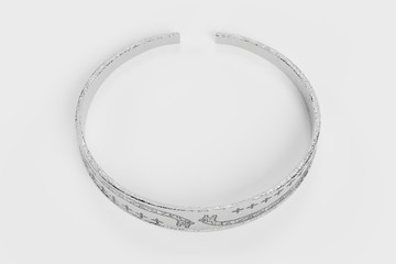 Realistic 3D Render of Viking Bracelet