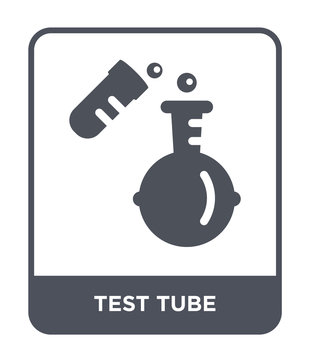 test tube icon vector