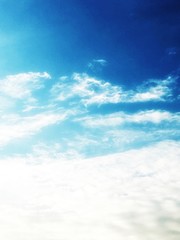 Fototapeta premium The sky and cloud