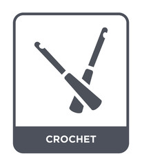 crochet icon vector