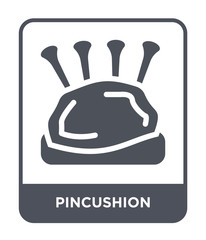 pincushion icon vector