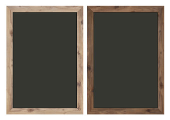 黒板枠付き2種 © まるまる