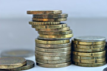 background numismatics world coin metal money round euro ruble country dong russia vietnam currency thailand swiss cyprus eu union collection hobby much wealth purchase sale business georgia lari