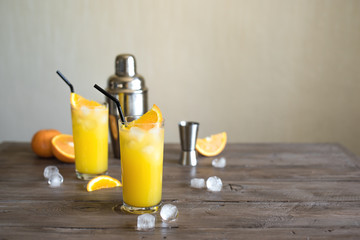 Vodka Orange Juice Cocktail