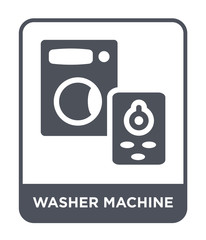 washer machine icon vector