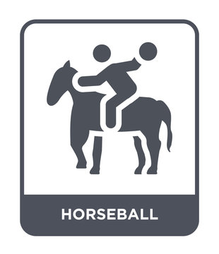 Horseball Icon Vector