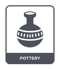 pottery icon vector