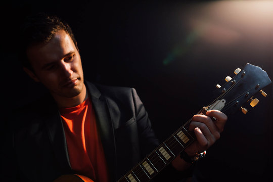 Electric guitarist