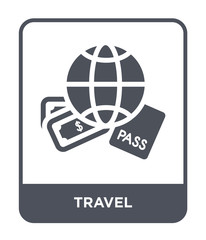 travel icon vector