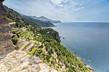 View from the Torre de Verger Watchtower in Majorca © susanne2688