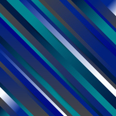 Obraz premium Bright colors diagonal stripes abstract background. Thin and thick slanting lines wallpaper. Vector illustration