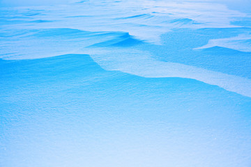 winter snowy scenery , snowdrift background