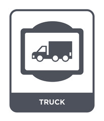 truck icon vector