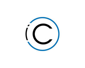 Initial Letter IOC Logo Template Design