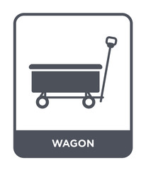 wagon icon vector