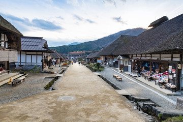 福島日光街道宿場町大内宿