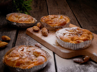 Obraz na płótnie Canvas Homemade Bread Lounge Almond Danish Pastry