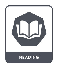 reading icon vector