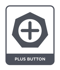 plus button icon vector
