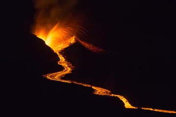 Meubelstickers Volcan - Cratère Rivals - Piton de Bert © Rodolphe GODIN